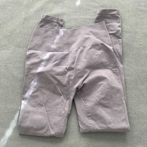 Light grey alphalete leggings